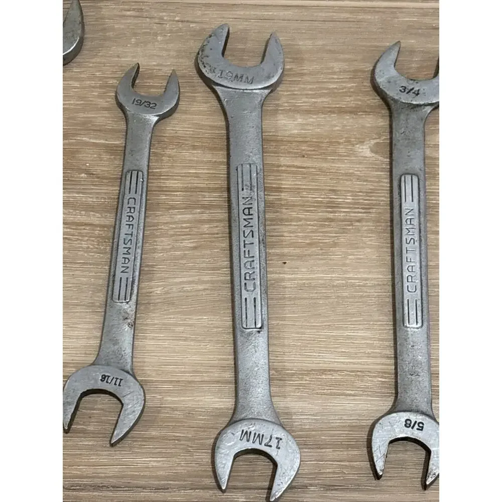 Craftsman Wrenches Set Of 5 Combination Made In USA